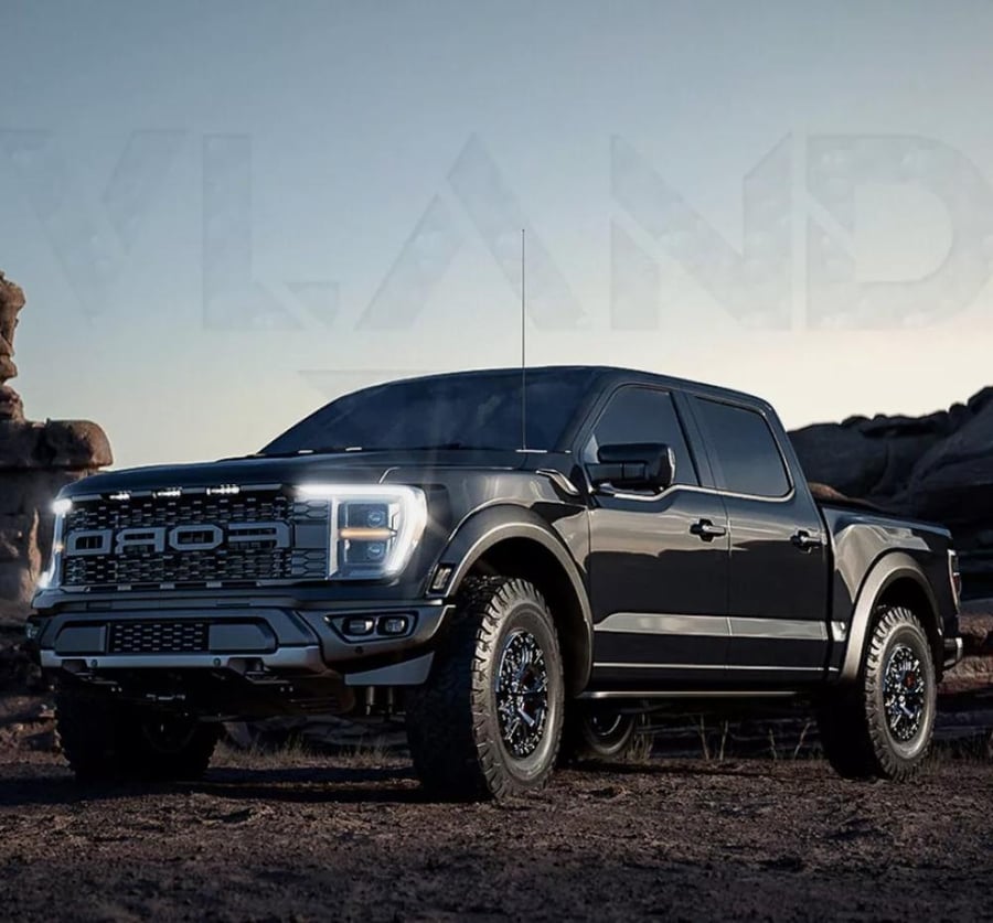 عدد 2 شمعات ليد فورد F150 من 2021 الى 2023 شامل رسوم الشحن والضريبة جوده عاليه جدا ماركة VLAND