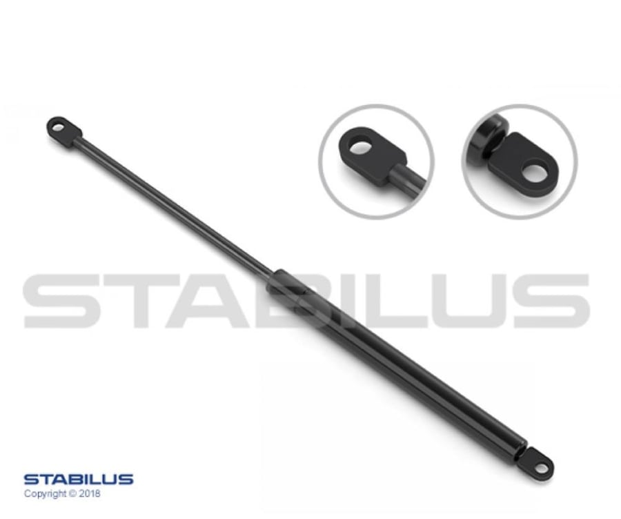 مساعد هيدروليك غازي أصلي من ستيبيلوس Stabilus Lift-O-Mat (قوة 500 نيوتن - طول 405 ملم)