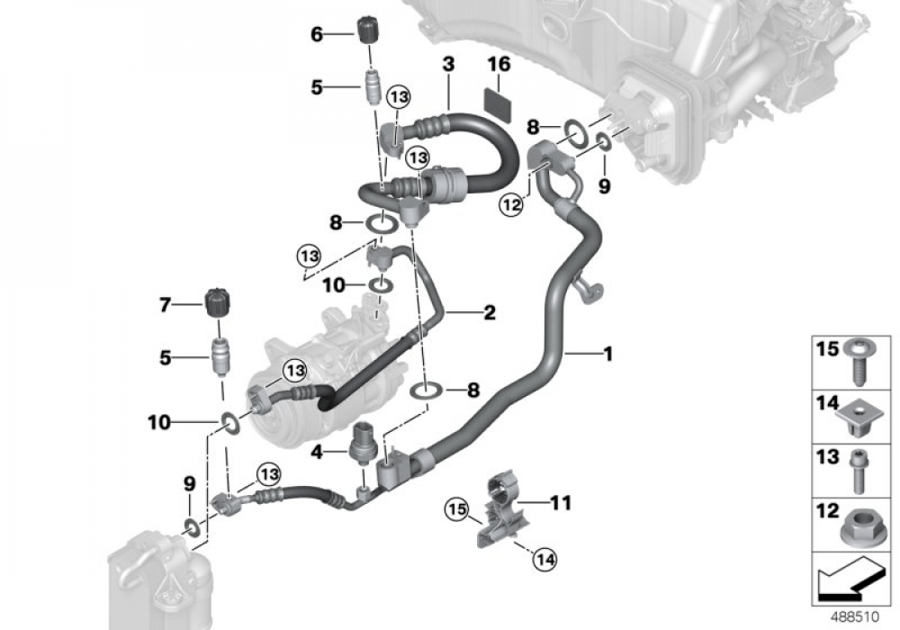 لي مكيف كيا كادينزا من 2016 الى 2020 اصلي HCC شامل رسوم الشحن والضريبة