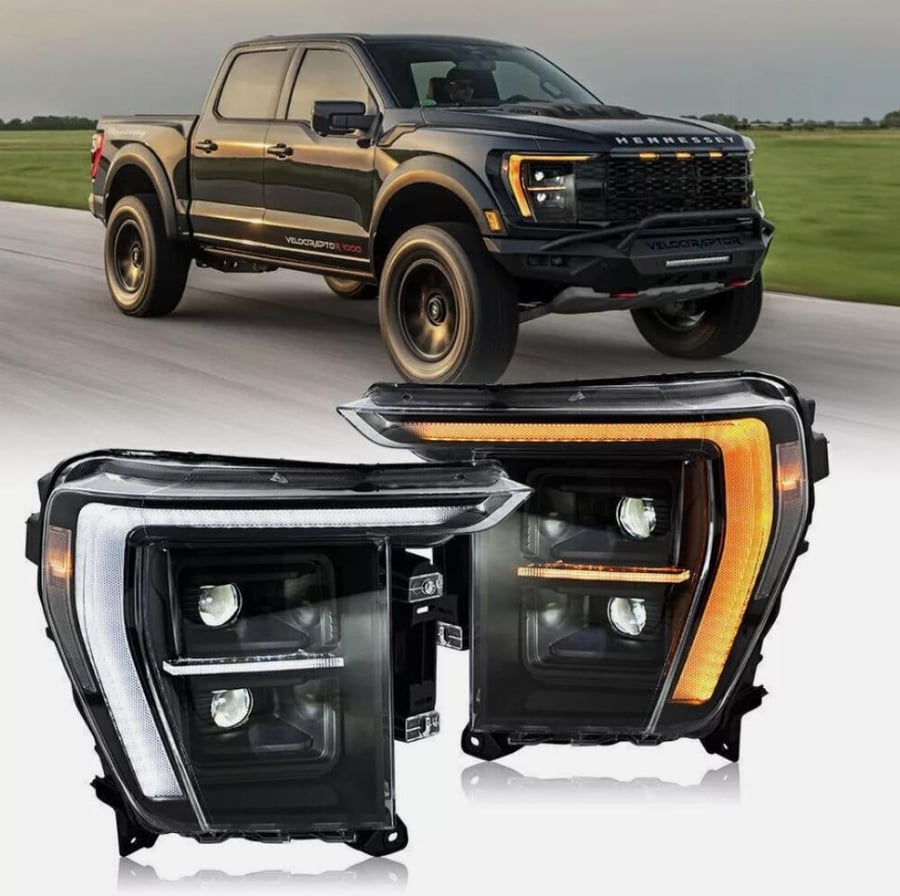 عدد 2 شمعات ليد فورد F150 من 2021 الى 2023 شامل رسوم الشحن والضريبة
