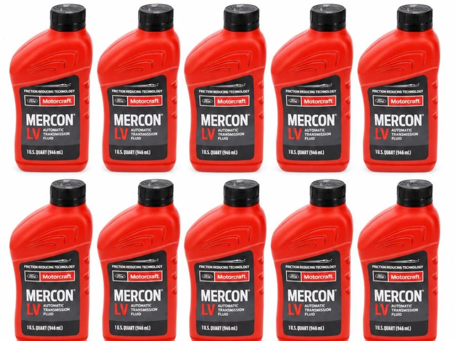 10 عبوات زيت قير MERCON LV فورد , انظر السيارات المتطابقه في الوصف