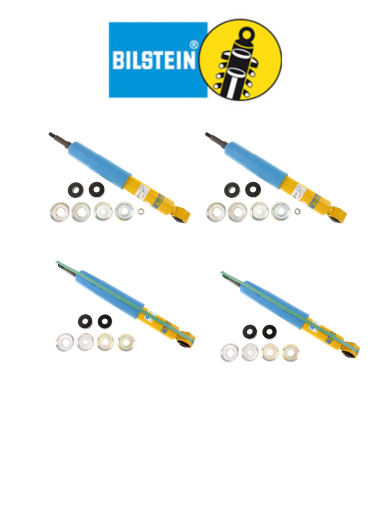 عدد 4 مساعدات أمامية و خلفيه  لاندكروزر من 1998  الى 2007 اصلي BILSTEIN B6 4600 شامل رسوم الشحن