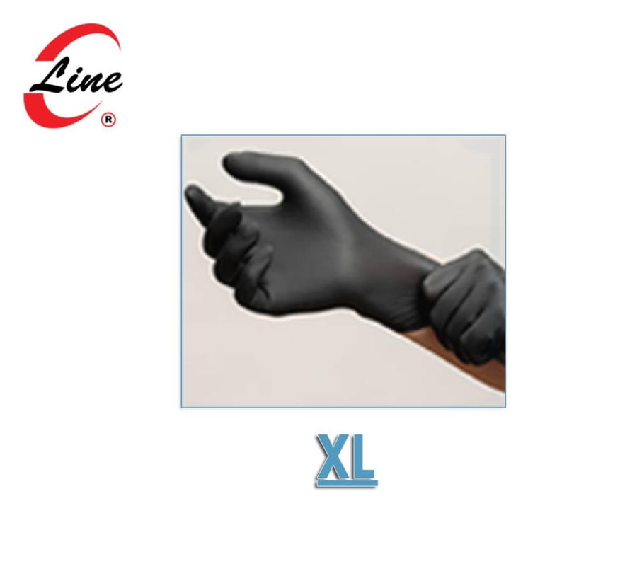 جونتي فنايل اسود علبة  10*100حبة - XL