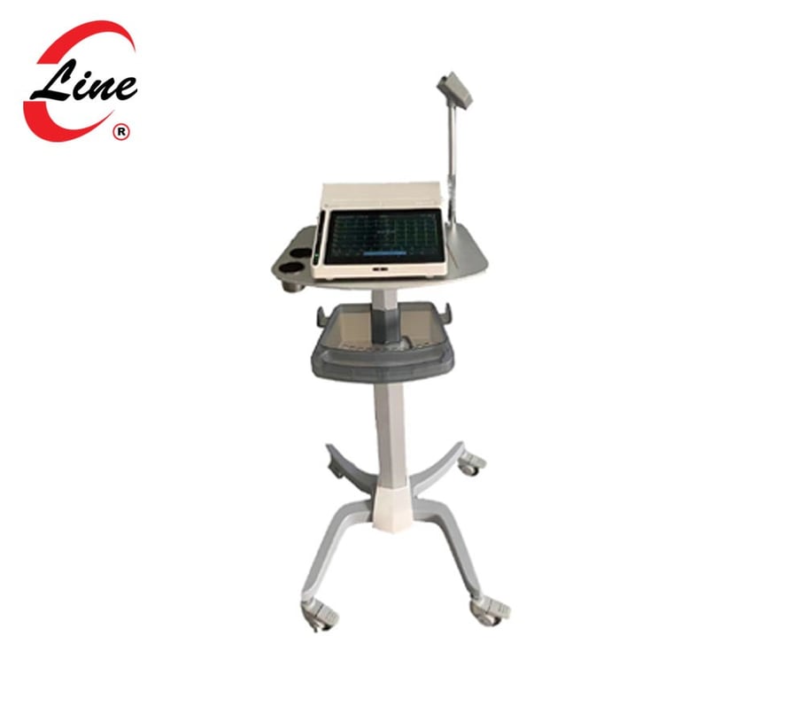 ساند حامل اجهزة متحرك مع سلة للملحقات T180 ECG