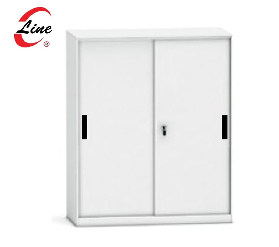 اشتر دولاب معدني للمشفى Metal Short 2 Door H109xW90xD40cm