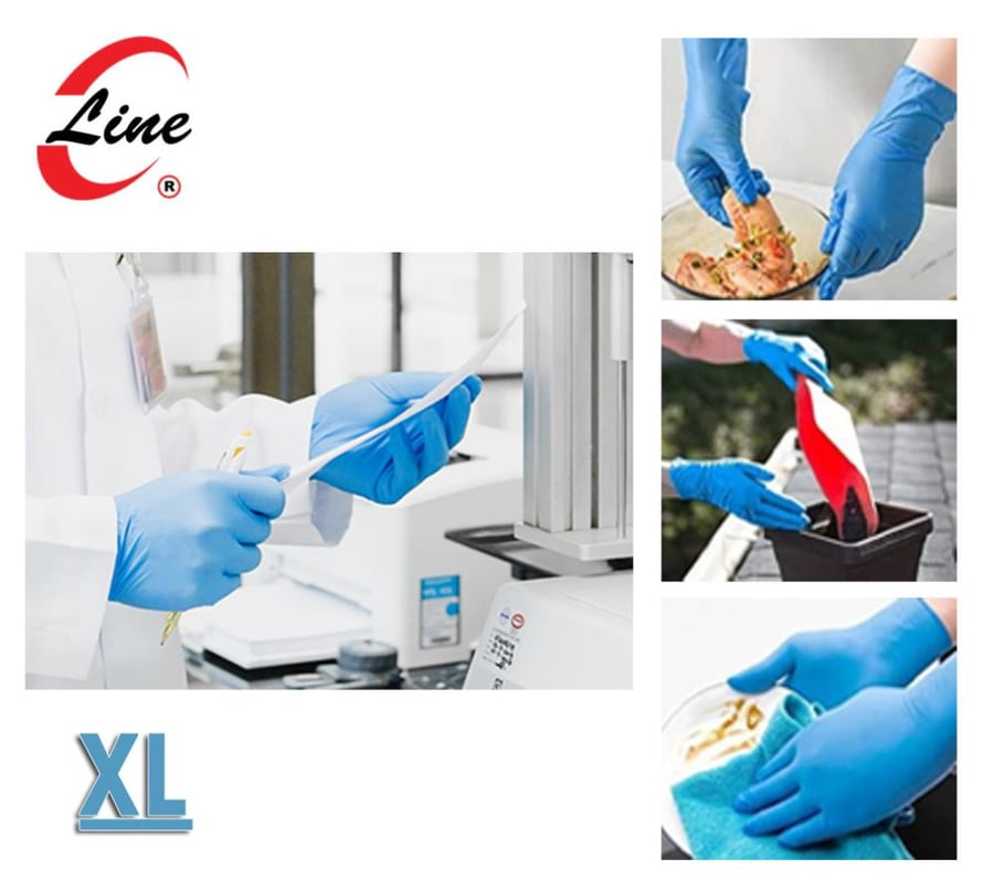 جونتي نترايل ازرق علبة 10*100حبة - XL