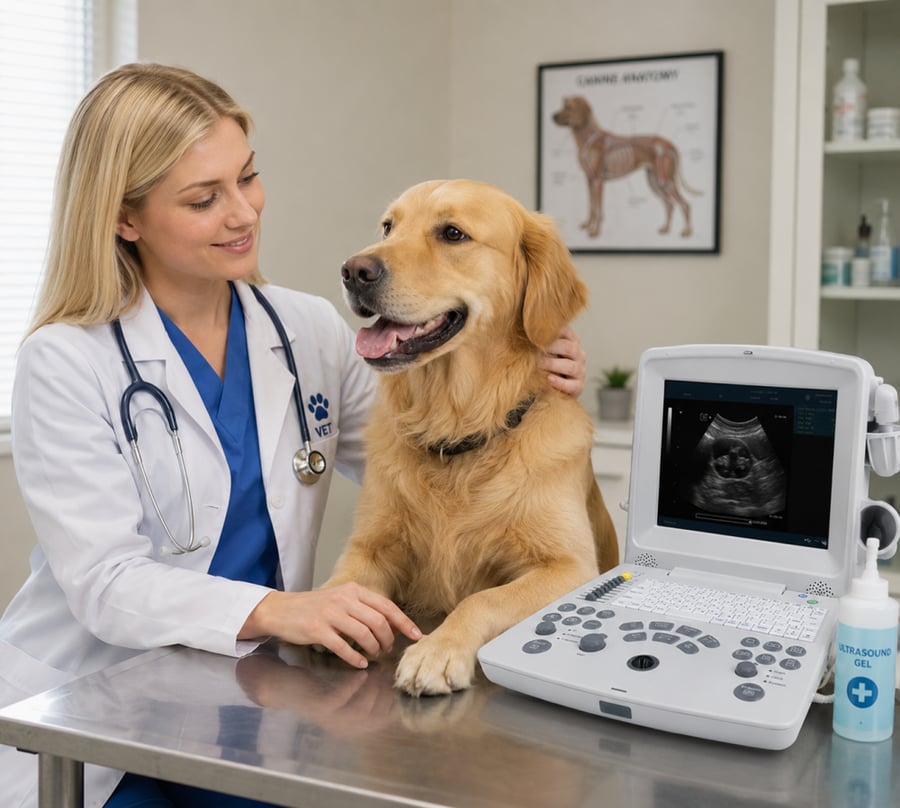 Diagnostic Ultrasound - DUS60 Digital Ultrasonic Diagnostic Vet System