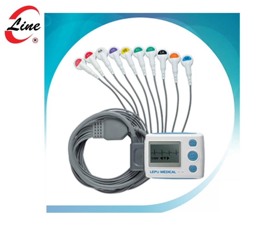 جهاز هولتر لتخطيط القلب ECG Holter دقة وتشخيص فوري