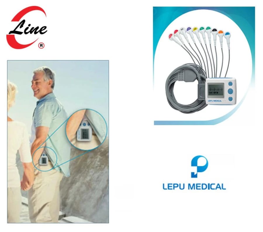 جهاز هولتر لتخطيط القلب ECG Holter دقة وتشخيص فوري