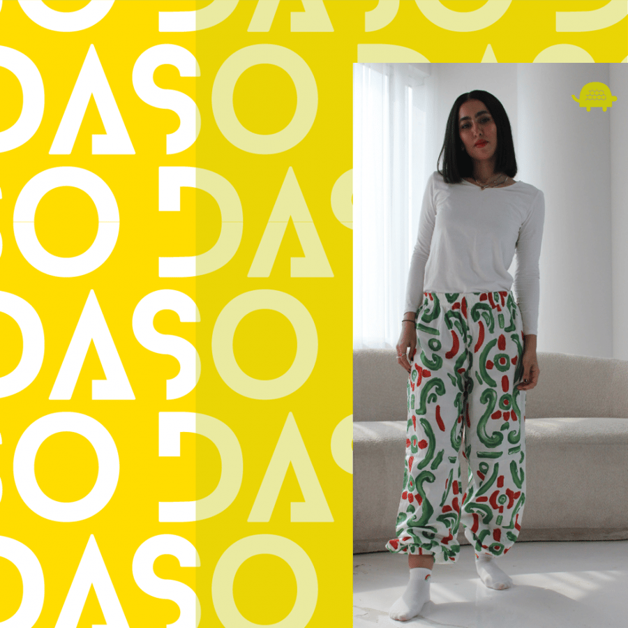 pant with Unique prints