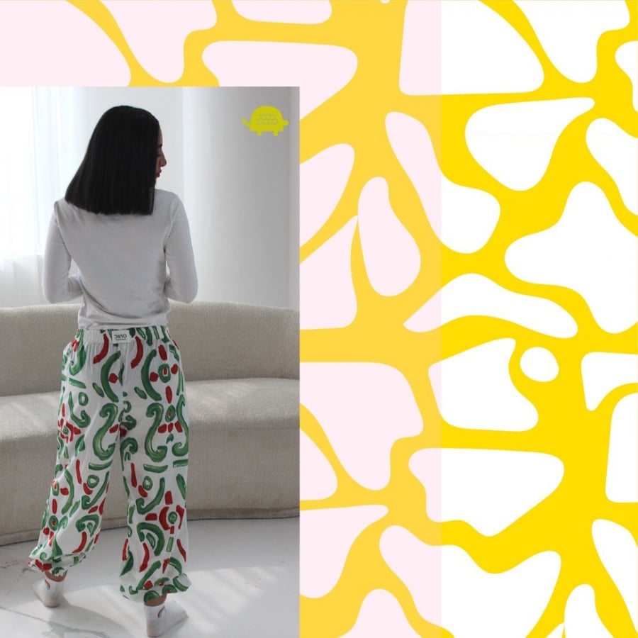 pant with Unique prints