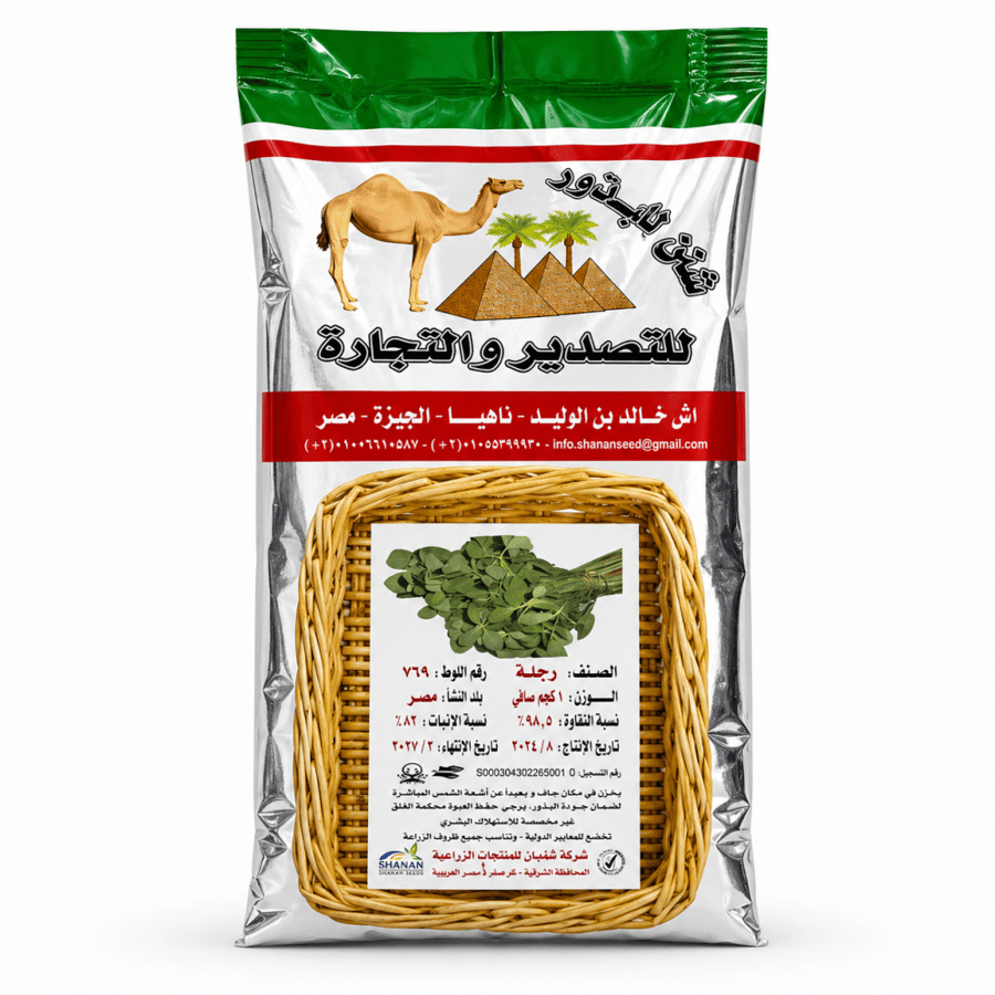 بذور رجلة ابو جمل مصري 1 كجم
