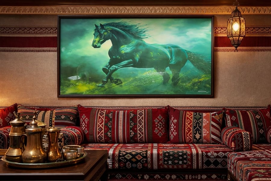 لوحة خيل عربي اصيل