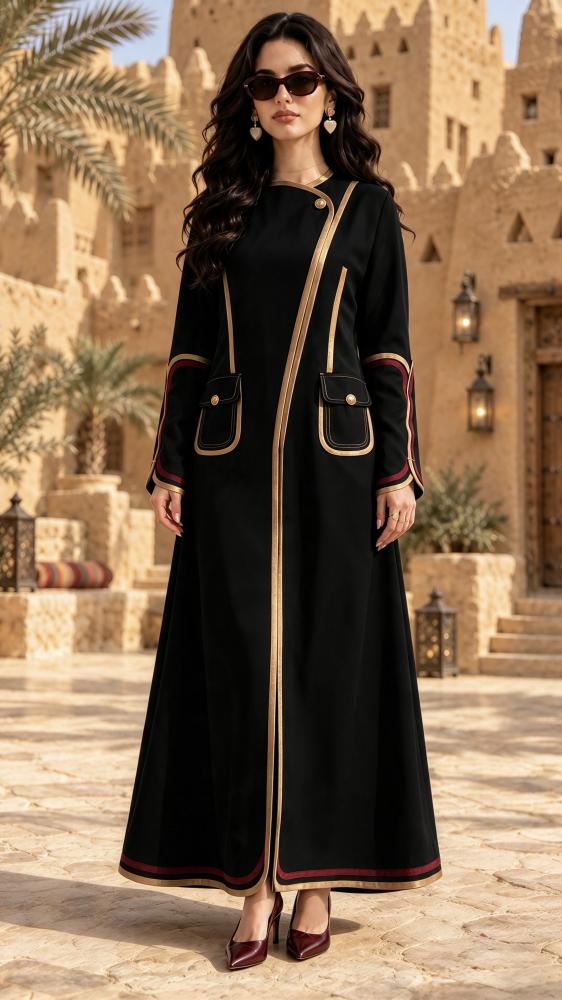عباية لمسات الاناقة