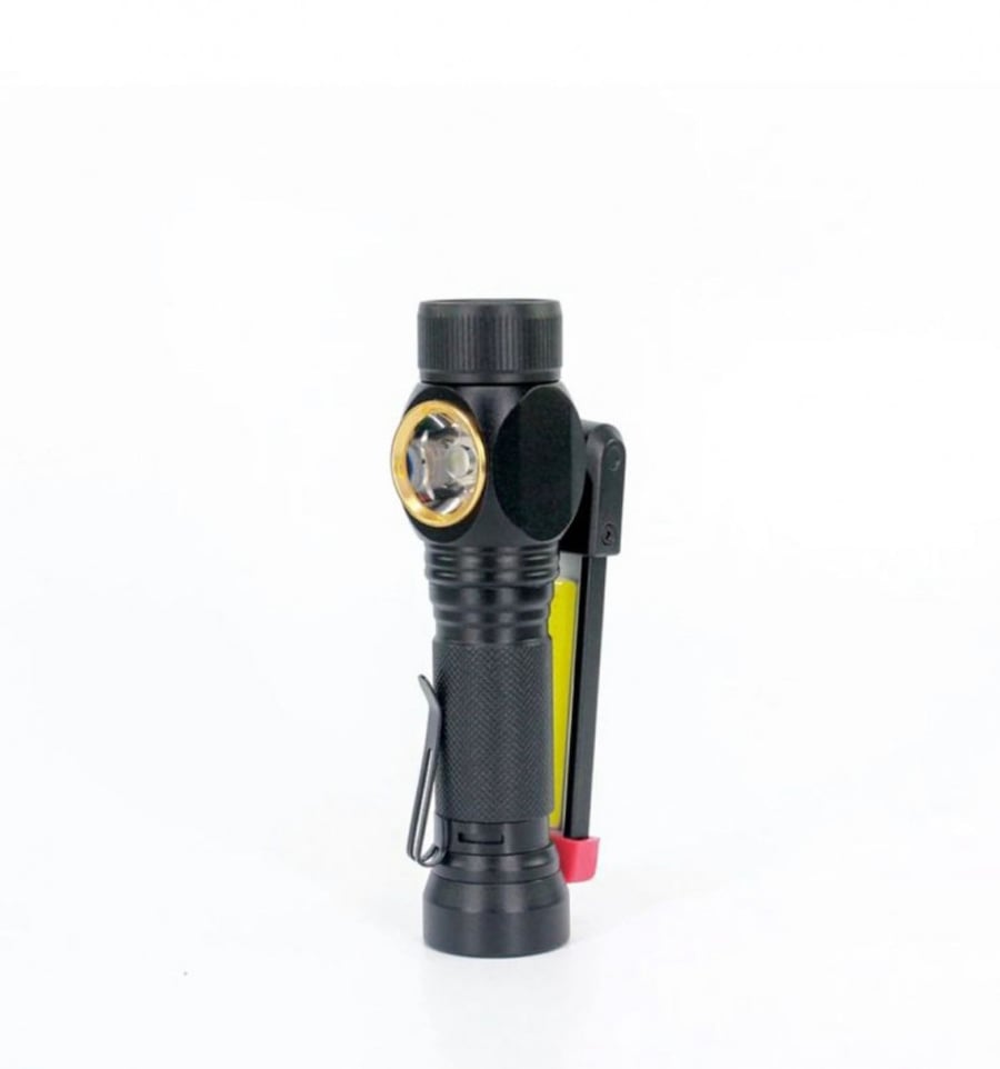 Flashlight + SIM card + charger
