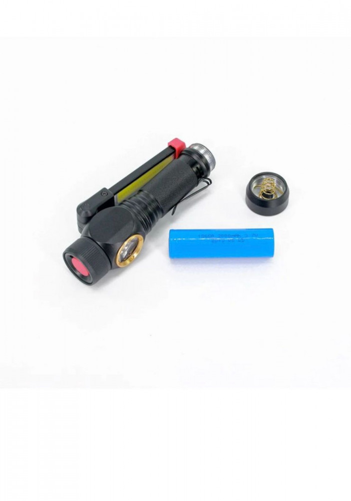 Flashlight + SIM card + charger