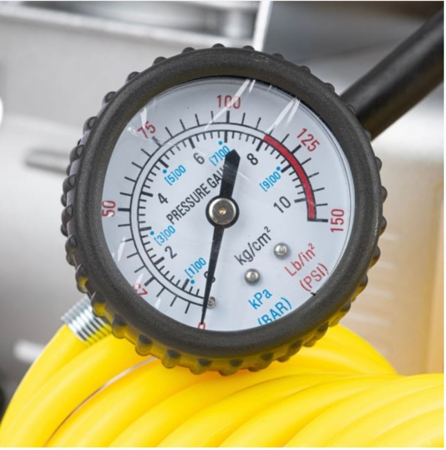 The Rumaiah air compressor is large
