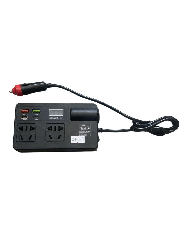 Converter from 12 volts to 220