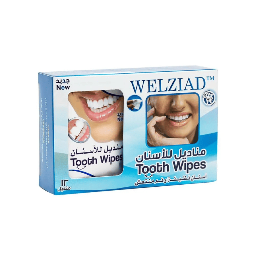 Welziad Dental Cleaning 12 Wipes