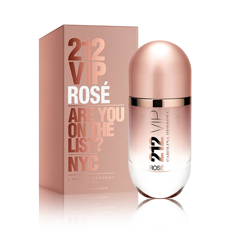 عطر شعر كارولينا هيريرا 212 VIP روز او دو بارفيوم 30مل
