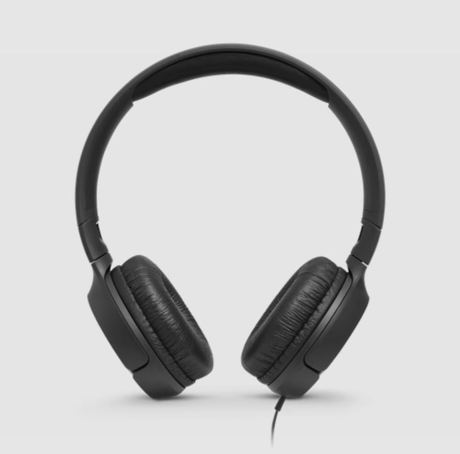 سماعة رأسية سلكيه تون 500 JBL جي بي ال - اسود