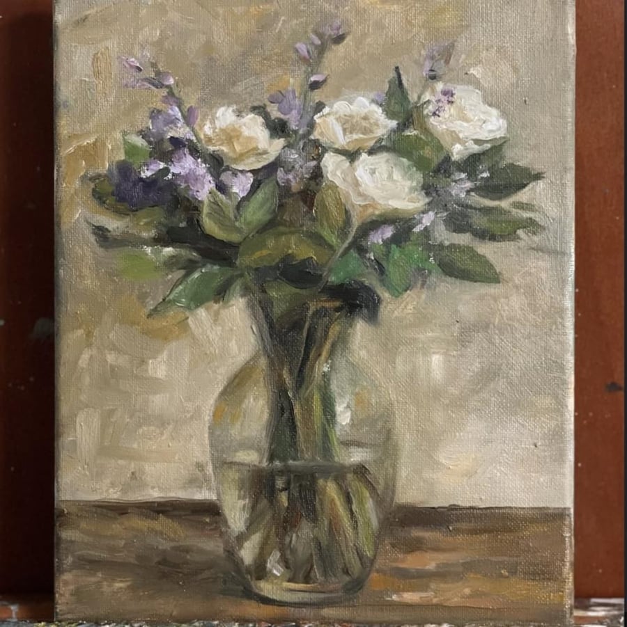 White flowers