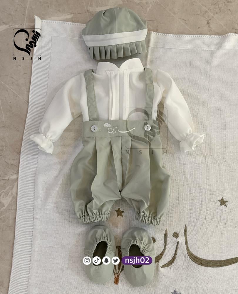 لبس مواليد تطريز بالاسم
