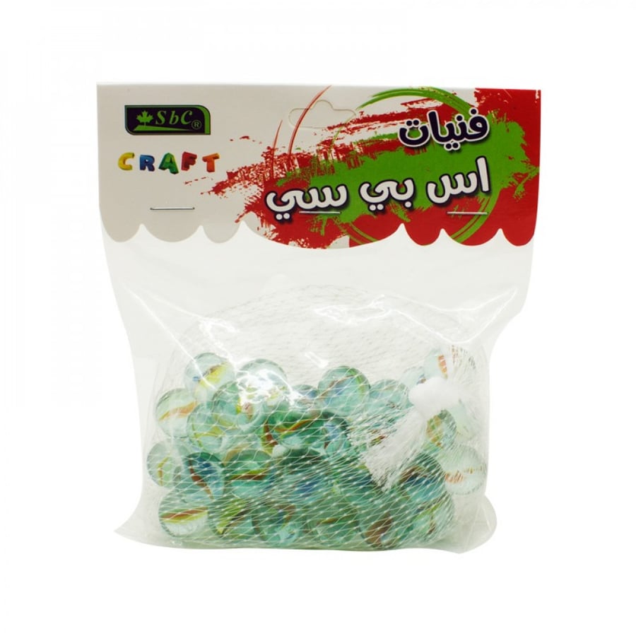 كيس كرات زجاج
