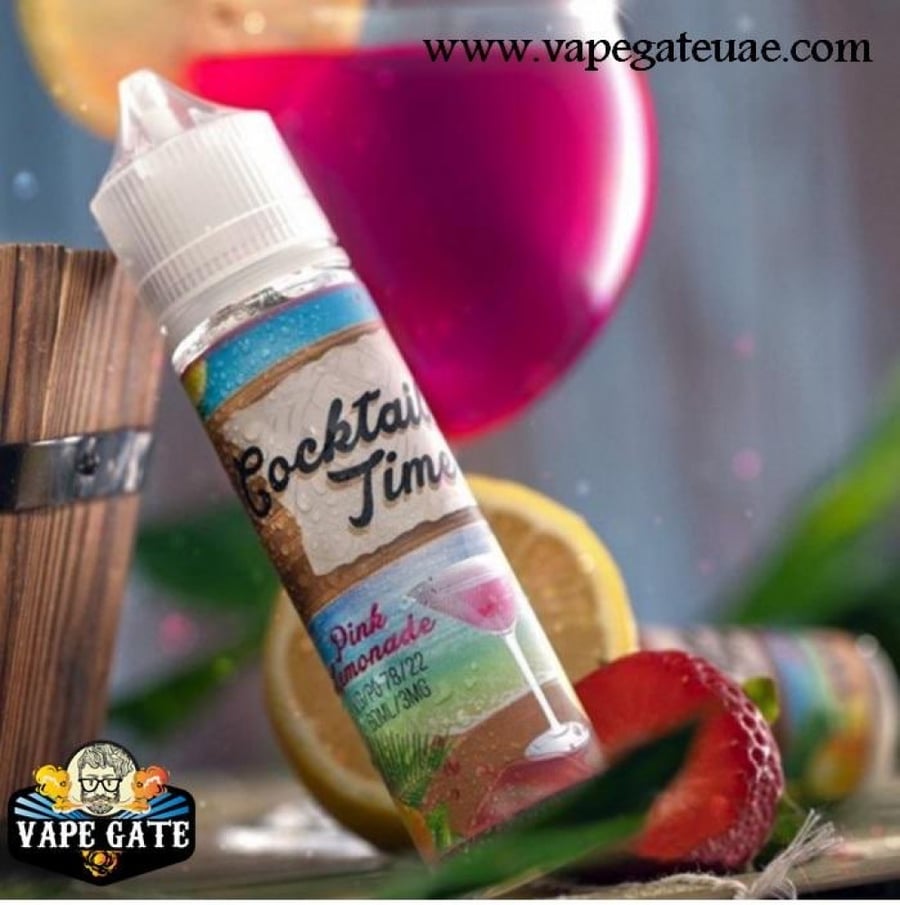 نكهة كوكتيل تايم بينك ليمون -Cocktail Time Pink Lemonadeh - 60ML