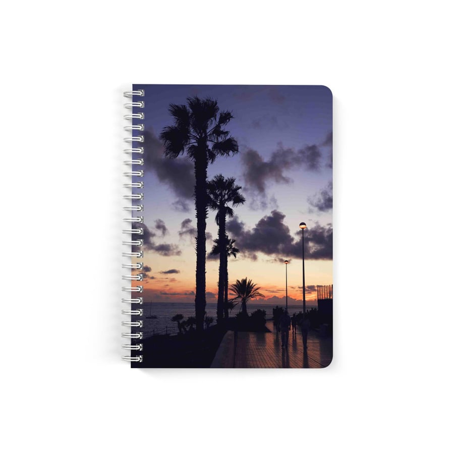 A5 notebook, lined paper, 60 sheets