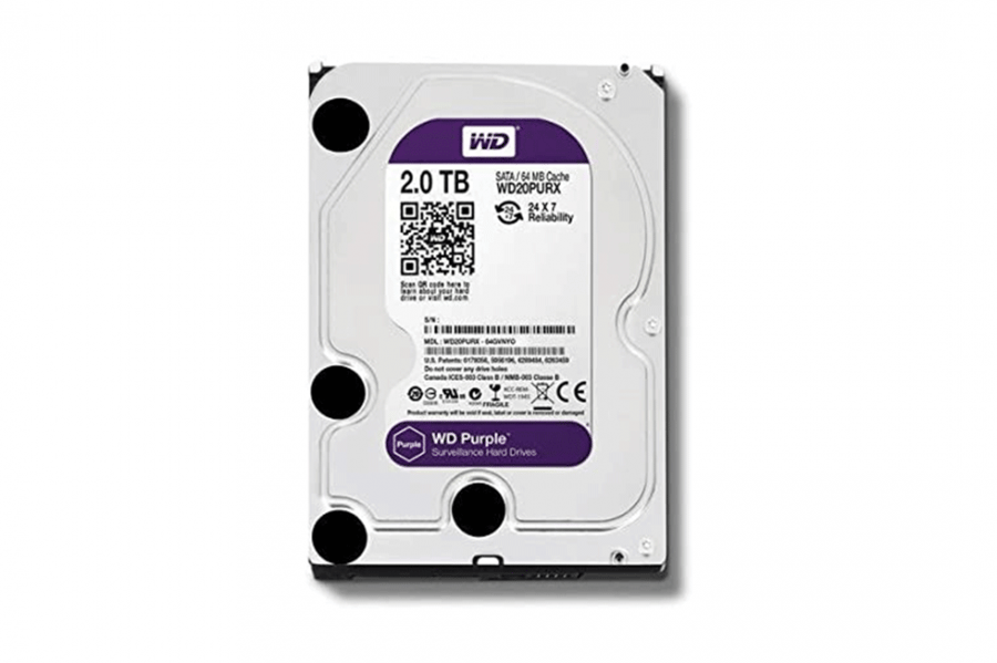 Hard Disk western digital purple 2Tera