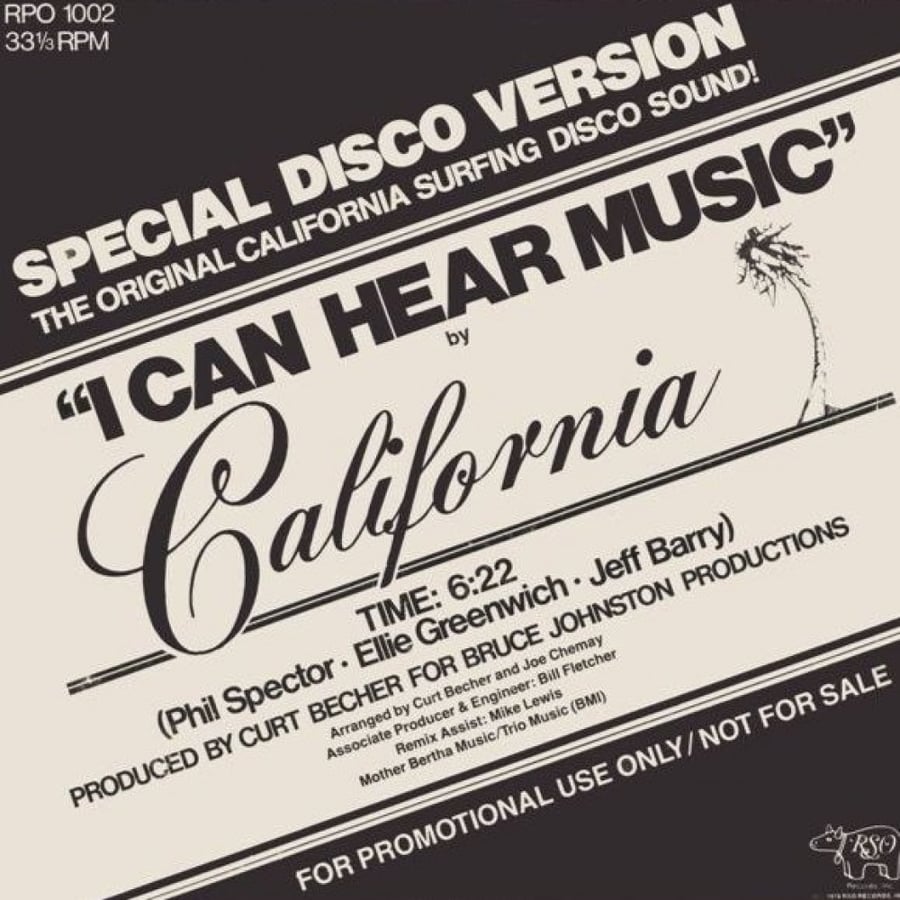 Café Créme / California ‎– Discomania / I Can Hear Music