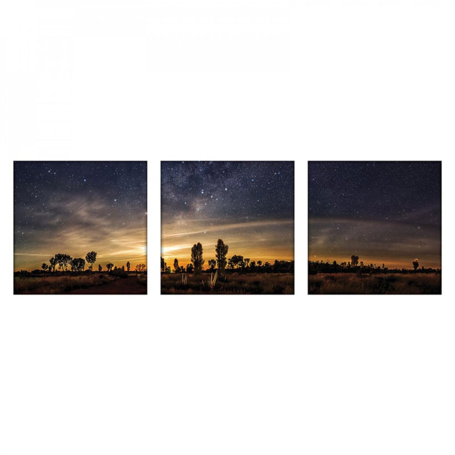 Wall art for home decor printed on luxurious material with hidden frame 150 × 50 cm