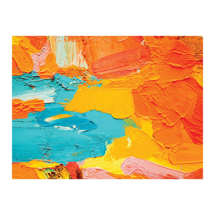 A wall art painting for home decor printed on a lightweight rigid board without a frame, size 80 × 60 cm