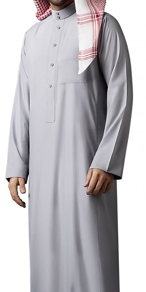ثوب سعودي سادة