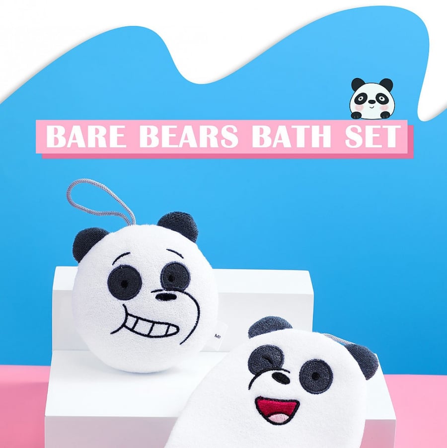 مجموعة ادوات استحمام - We Bare Bears - باندا