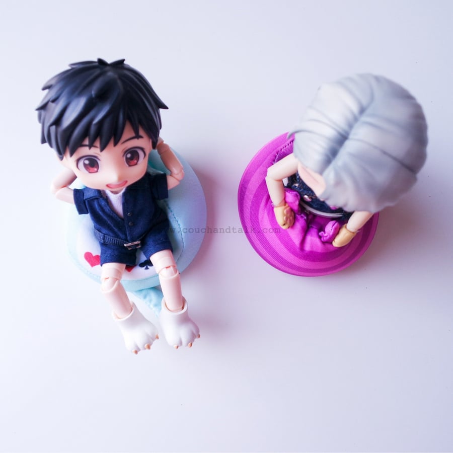 Bean bag chair for Obitsu 11 doll