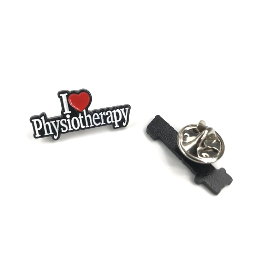 I Love Physiotherapy Brooch