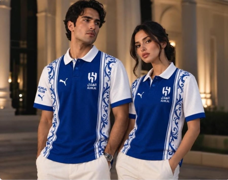 تيشيرت الهلال تصميم خاصة 2027