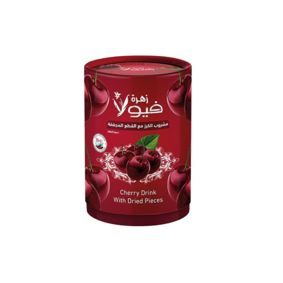 مشروب الكرز مع القطع المجفف