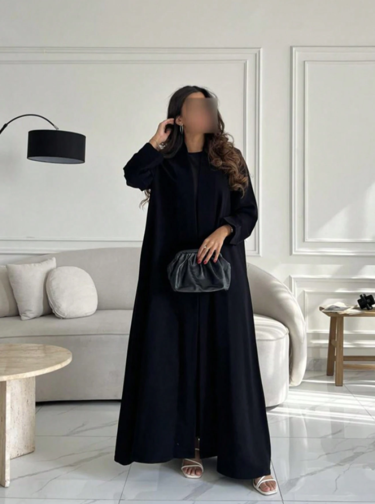 عباية بطبعة زهرية