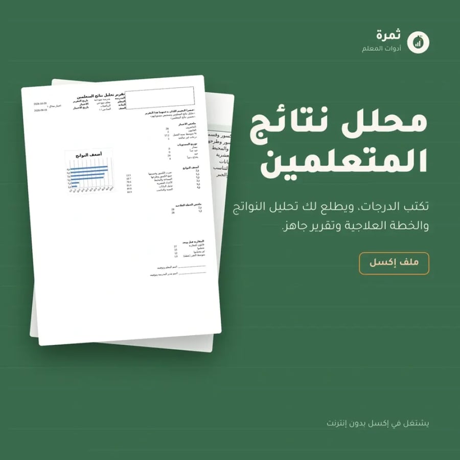 محلل نتائج المتعلمين