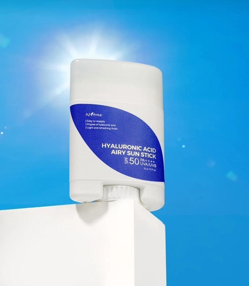 واقي من الشمس ستيك بحمض الهيالورونيك بمعامل وقاية من أشعة الشمس SPF50+ PA++++ - 22