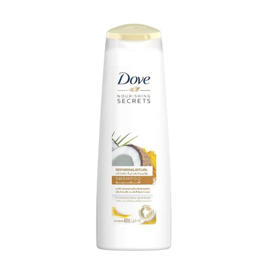 دوف شامبو شعر 400 مل زيت جوز الهند والزعفران