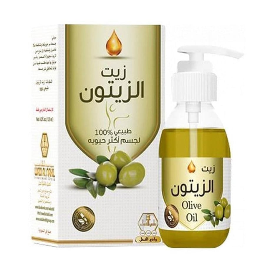 وادي النحل زيت للجسم 125 مل بالزيتون