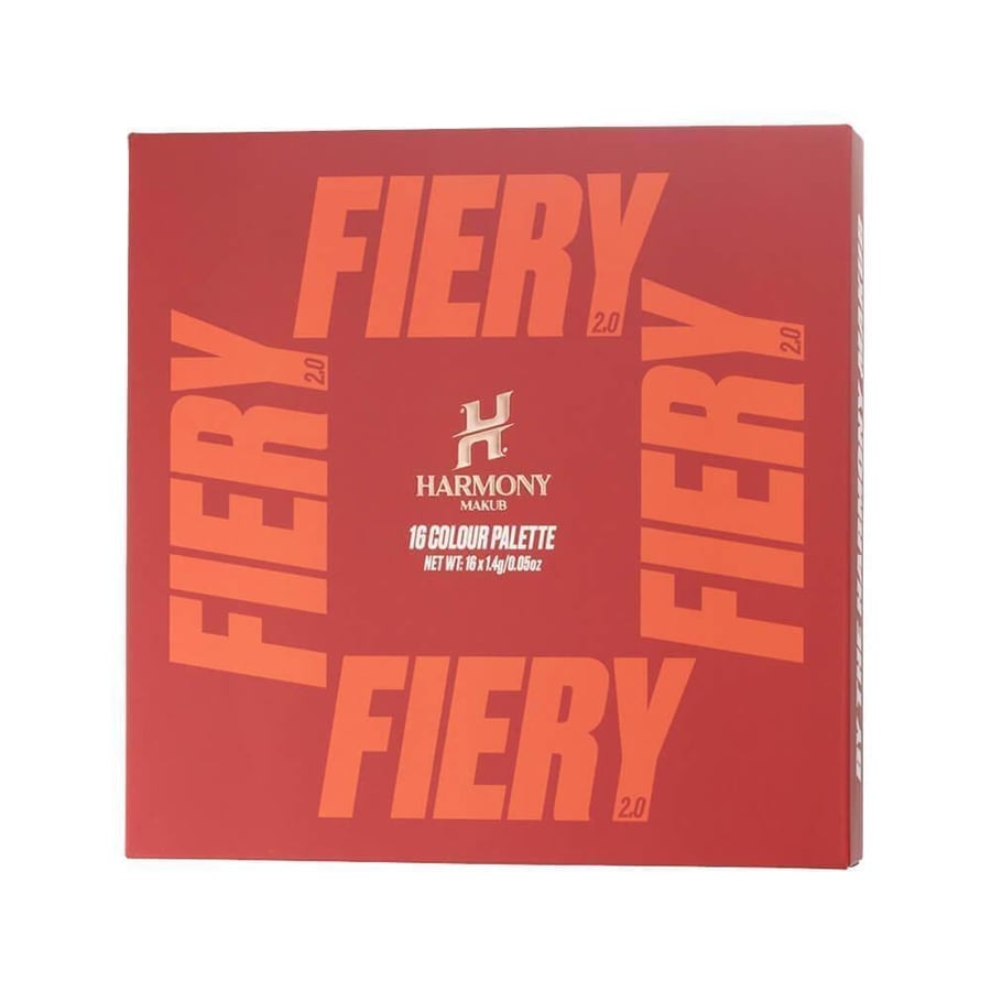 هارموني ماك اب مجموعة ظلال العيون 16 لون FIERY