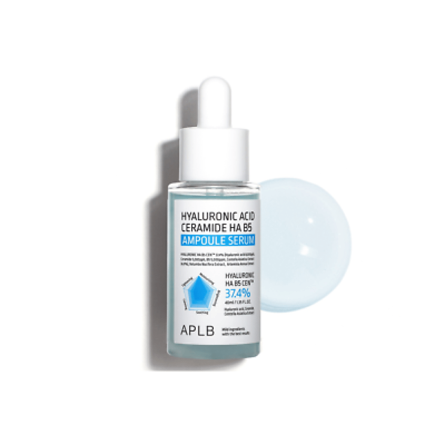 سيروم مرطب بالهيالورونيك اسيد والبانثينول و السيراميد 40مل APLB Hyaluronic Acid Ceramide HA B5 Ampoule Serum