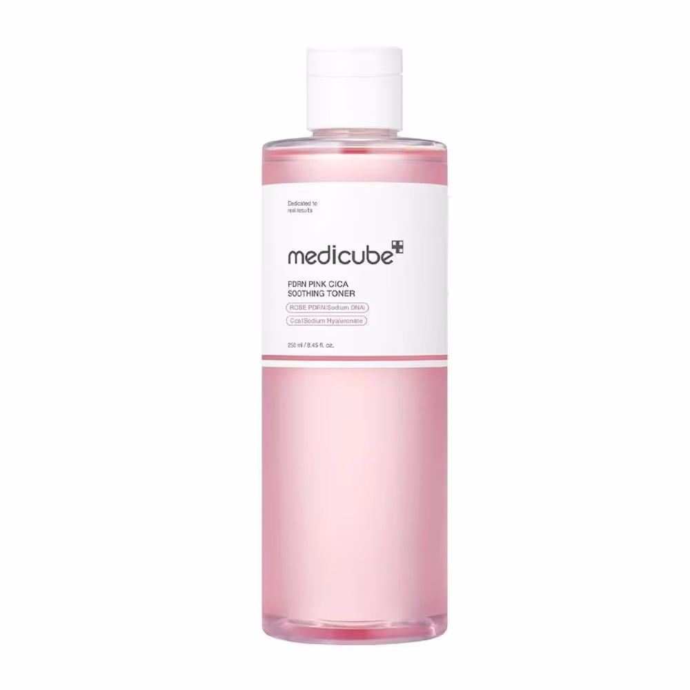 تونر السيكا الوردي المهدئ medicube 250 مل