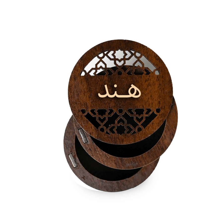 مبخرة السيارة الدائرية VIP ( مع الكتابة )