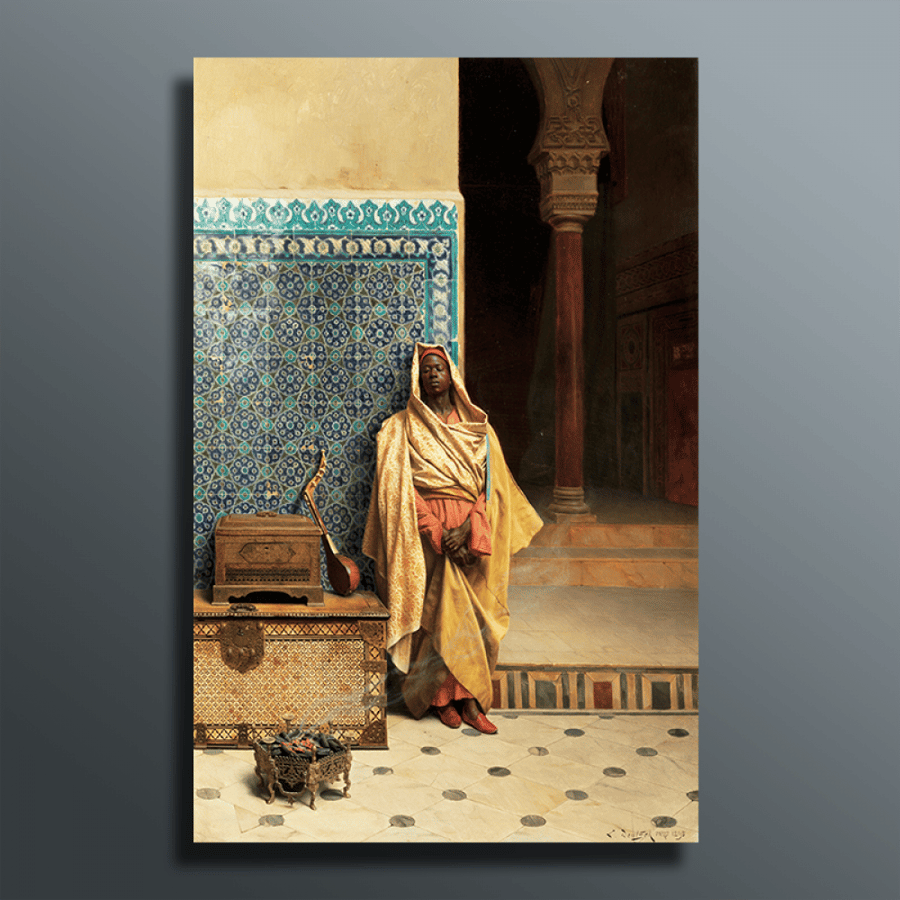 لوحة في المسجد